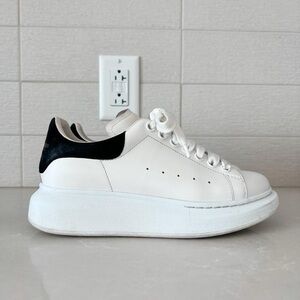 Alexander McQueen Black and White Sneakers
